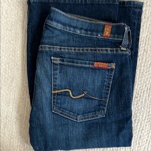 7FOR ALL MANKIND BOOTCUT JEANS 29 UNWORN.